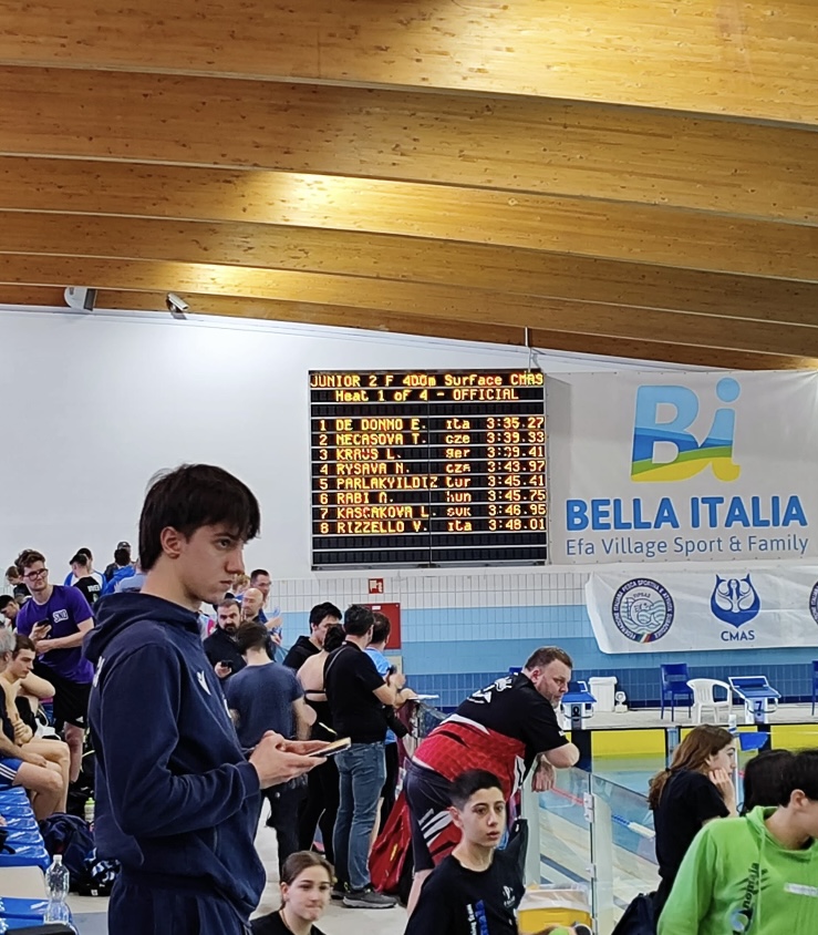 SVĚTOVÝ POHÁR V PLOUTVÉM PLAVÁNÍ LIGNANO 5.-8.3.2026